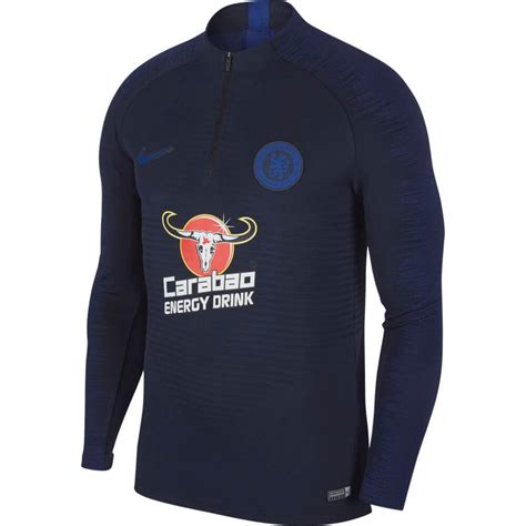 nike chelsea strike trainingsshirt 2019-2020 donkerblauw|Chelsea.